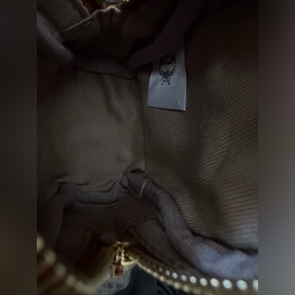 MCM MICRO BACKPACK WITH CROSSBODY STRAP. Can also be used as a bag charm. NWT - Picture 6 of 10